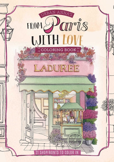 Urban Anna's from Paris with Love Coloring Book - Ingram