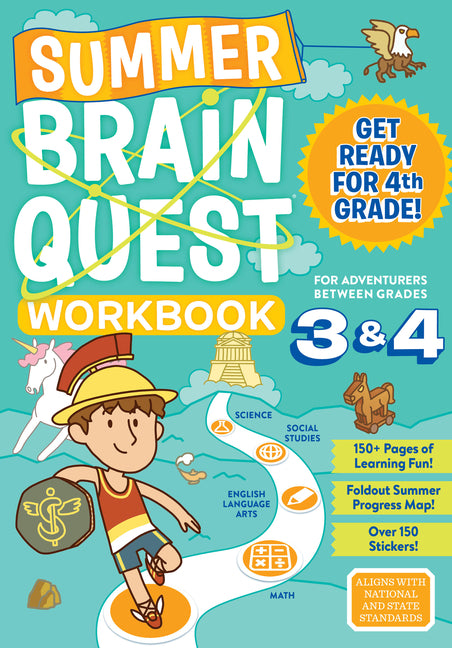 Summer Brain Quest: Between Grades 3 & 4 - Ingram