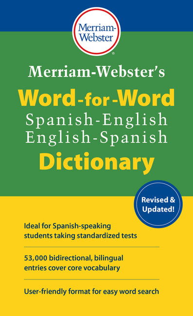Merriam-Webster's Word-For-Word Spanish-English Dictionary - Ingram
