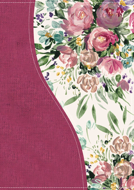 Biblia de Una Joven Conforme Al Corazón de Dios: Lujo Floral - Ingram