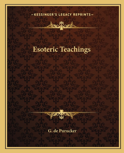 Esoteric Teachings - Ingram