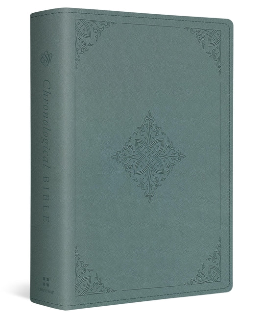 ESV Chronological Bible (Trutone, Paris Sky, Fleur-De-Lis Design) - Ingram