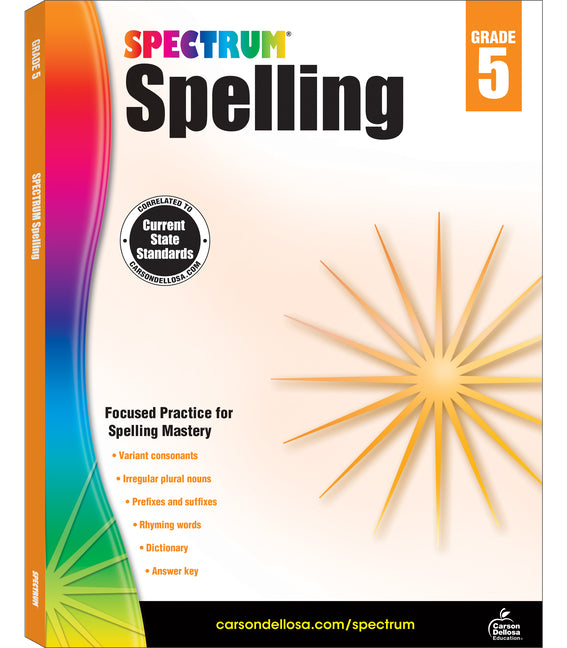 Spectrum Spelling, Grade 5: Volume 32 - Ingram