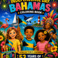Happy Independence Day Bahamas Coloring Book