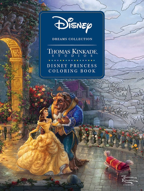 Disney Dreams Collection Thomas Kinkade Studios Disney Princess Coloring Book - Ingram