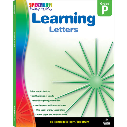 Learning Letters, Grade Pk - Ingram