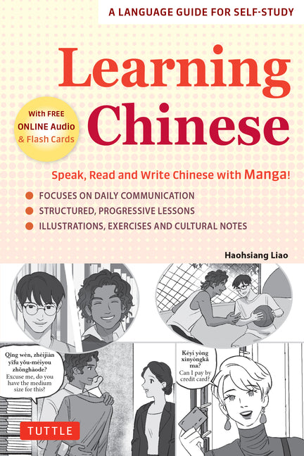 Learning Chinese: Speak, Read and Write Chinese with Manga! (Free Online Audio & Printable Flash Cards) - Ingram
