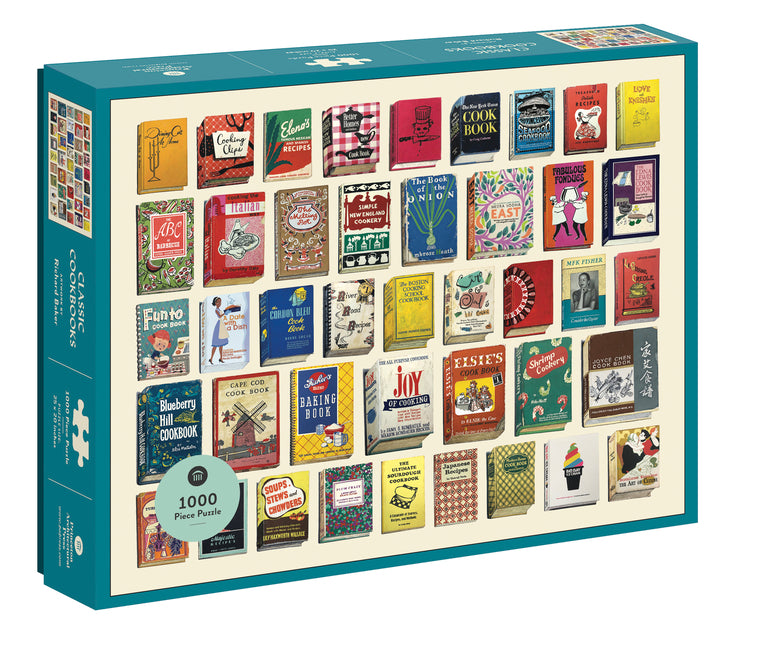 Classic Cookbooks: 1000 Piece Puzzle - Ingram