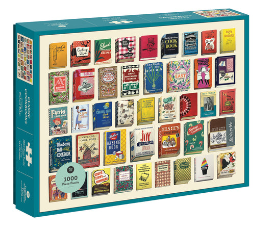 Classic Cookbooks: 1000 Piece Puzzle - Ingram