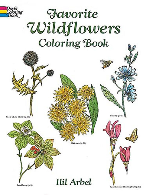 Favorite Wildflowers Coloring Book - Ingram