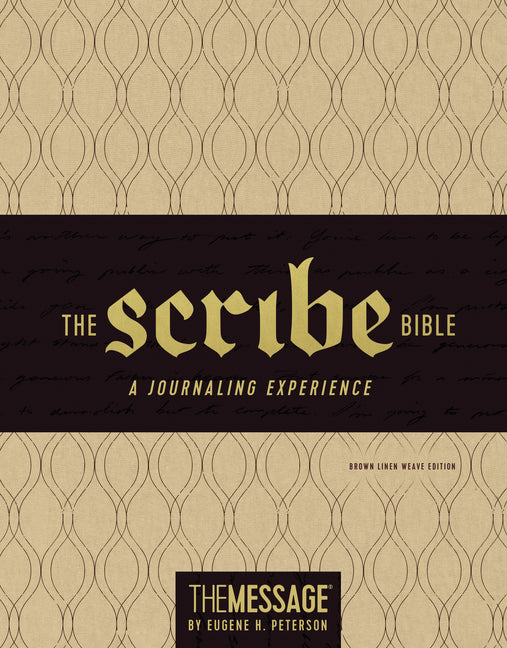 Scribe Bible: Featuring the Message by Eugene H. Peterson - Ingram