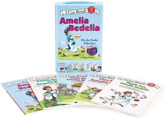 Amelia Bedelia 5-Book I Can Read Box Set #1: Amelia Bedelia Hit the Books - Ingram