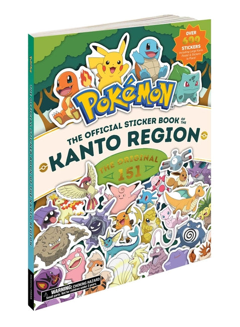 Pokémon the Official Sticker Book of the Kanto Region: The Original 151 - Ingram