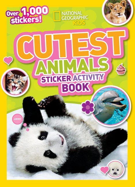 Cutest Animals Sticker Activity Book - Ingram