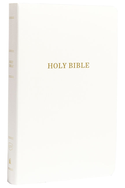 KJV, Gift and Award Bible, Imitation Leather, White, Red Letter Edition - Ingram