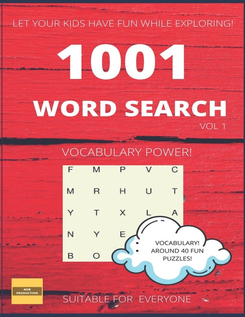 1001 Fun Word Search: Suitable to Improve Vocabulary and Have Fun! - Ingram