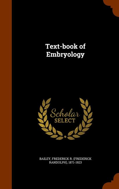 Text-book of Embryology - Ingram
