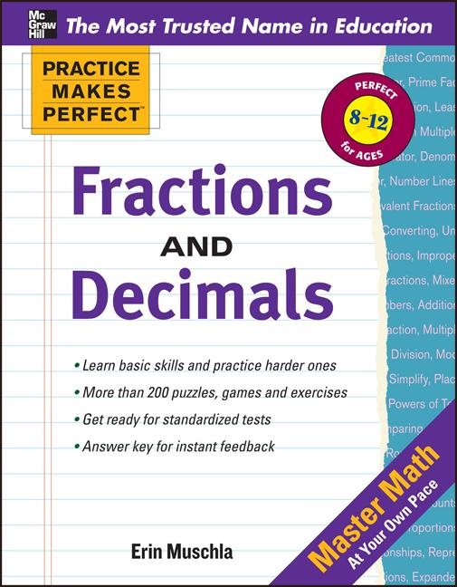 Practice Makes Perfect: Fractions, Decimals, and Percents - Ingram