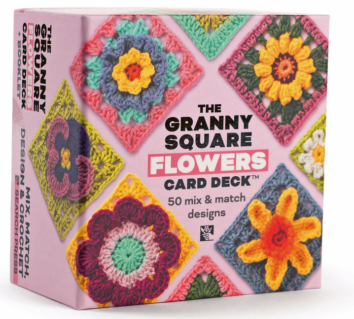 Granny Square Flowers Card Deck: 50 Mix and Match Designs - Ingram