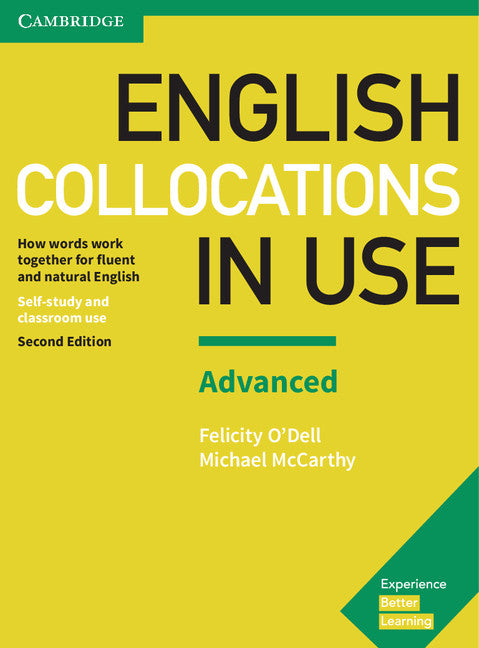 English Collocations in Use Advanced Book with Answers: How Words Work Together for Fluent and Natural English - Ingram