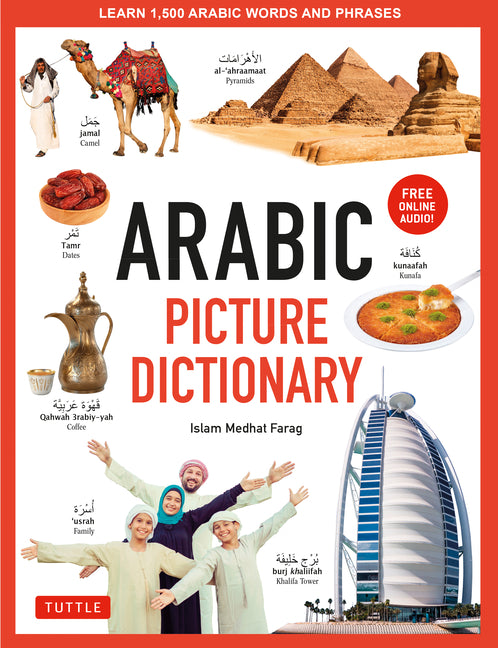Arabic Picture Dictionary: Learn 1,500 Arabic Words and Phrases (Includes Online Audio) - Ingram