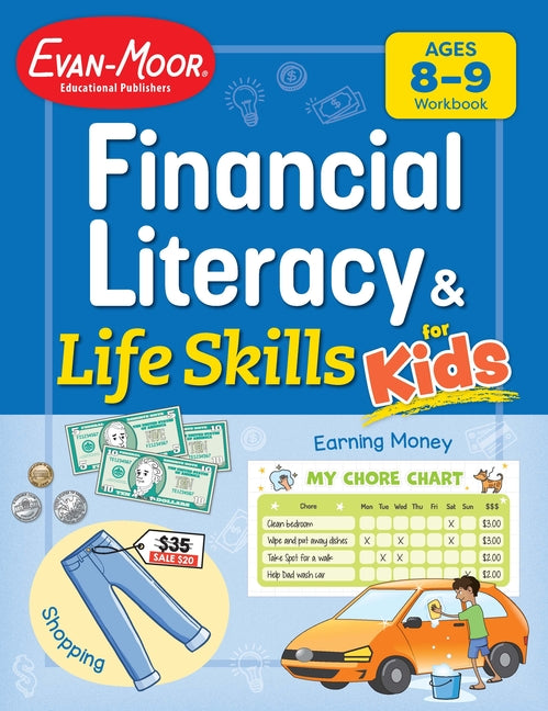 Financial Literacy and Life Skills for Kids, Age 8 - 9 Workbook - Ingram