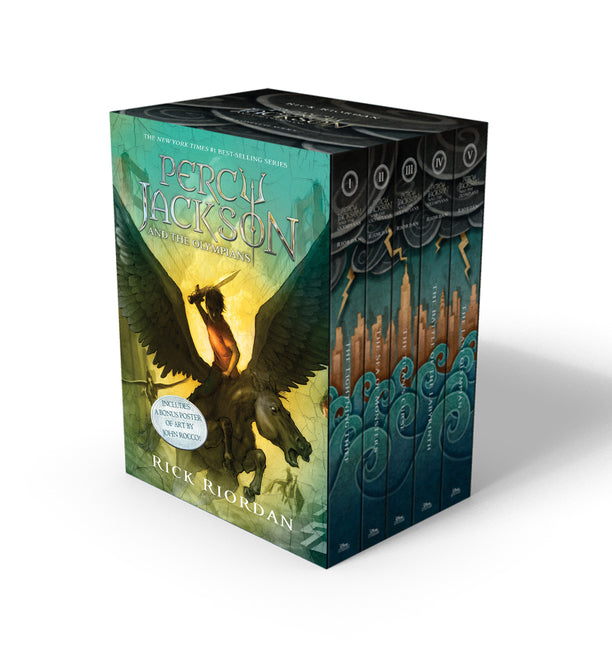 Percy Jackson and the Olympians 5 Book Paperback Boxed Set (W/Poster) - Ingram