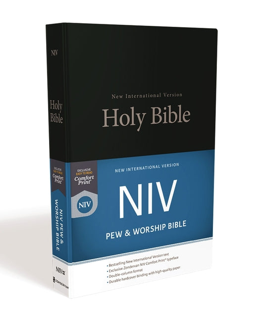 NIV, Pew and Worship Bible, Hardcover, Black (Special) - Ingram