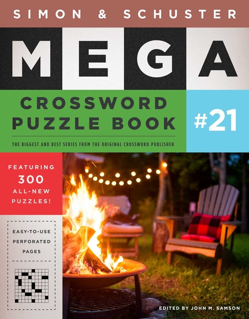 Simon & Schuster Mega Crossword Puzzle Book #21 - Ingram