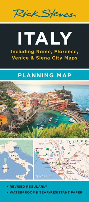 Rick Steves Italy Planning Map: Including Rome, Florence, Venice & Siena City Maps - Ingram