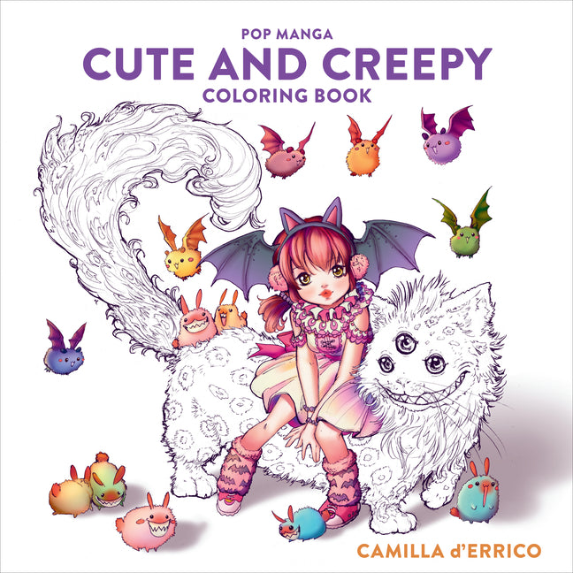Pop Manga Cute and Creepy Coloring Book - Ingram