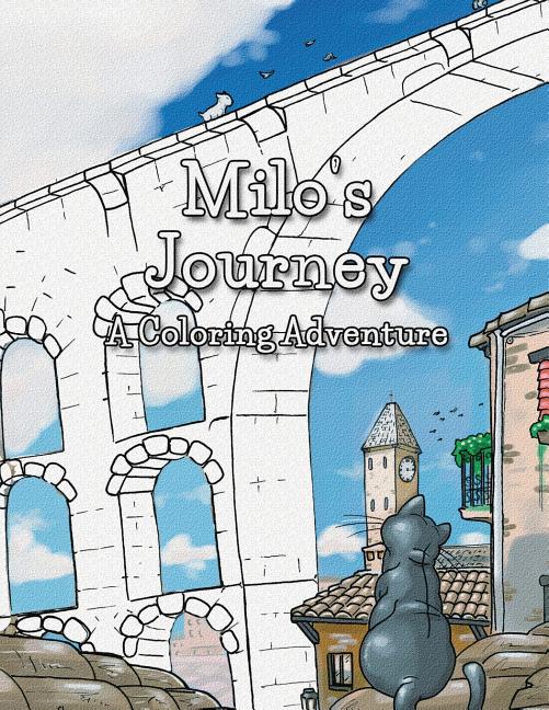 Milo's Journey: A Coloring / Painting book featuring the original illustrations from 'Milo & Ze'. - Ingram