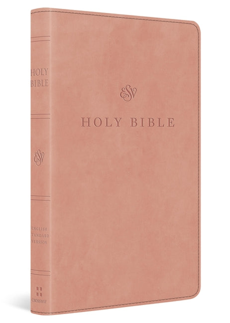 ESV Premium Church Bible, Large Print, Red Letter (Trutone, Blush Rose) - Ingram