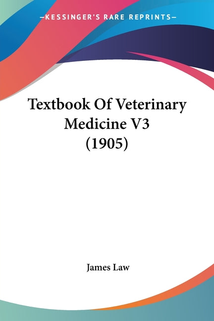 Textbook Of Veterinary Medicine V3 (1905) - Ingram
