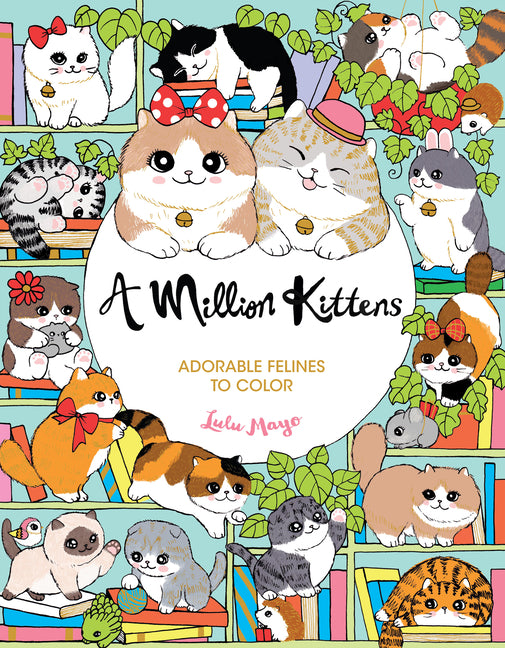 Million Kittens: Adorable Felines to Color (Co-Edition) - Ingram