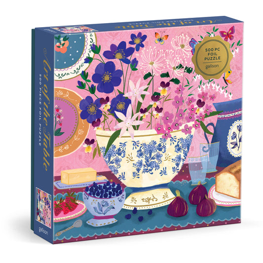 Joy Laforme Art of the Table 500 Piece Foil Puzzle - Ingram