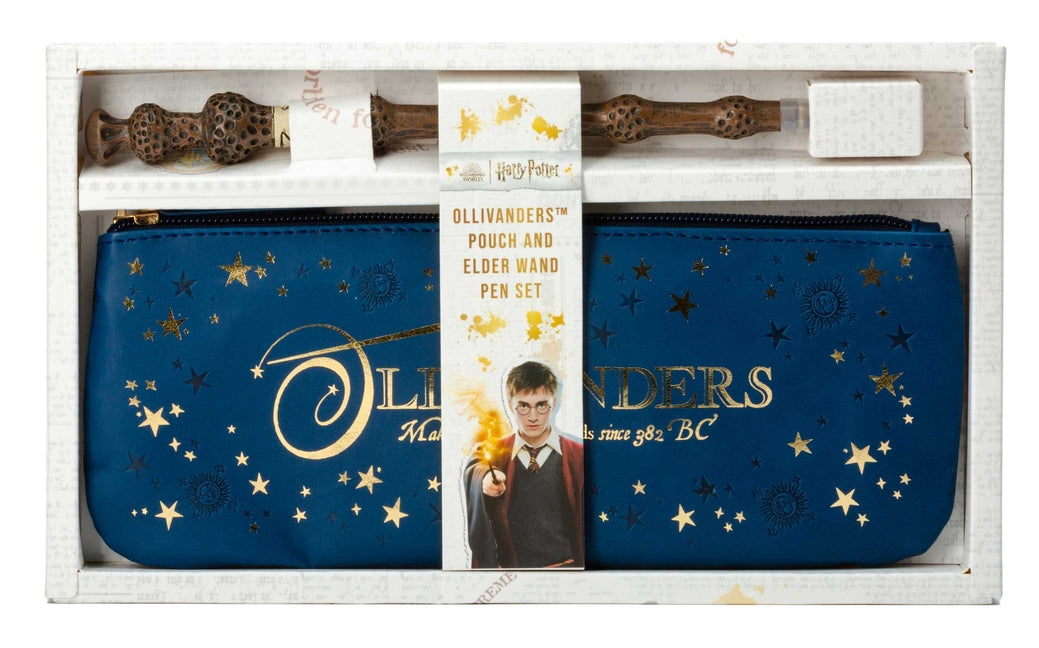 Harry Potter: Ollivanders(tm) Pouch and Elder Wand Pen Set - Ingram