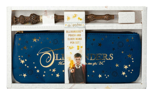 Harry Potter: Ollivanders(tm) Pouch and Elder Wand Pen Set - Ingram