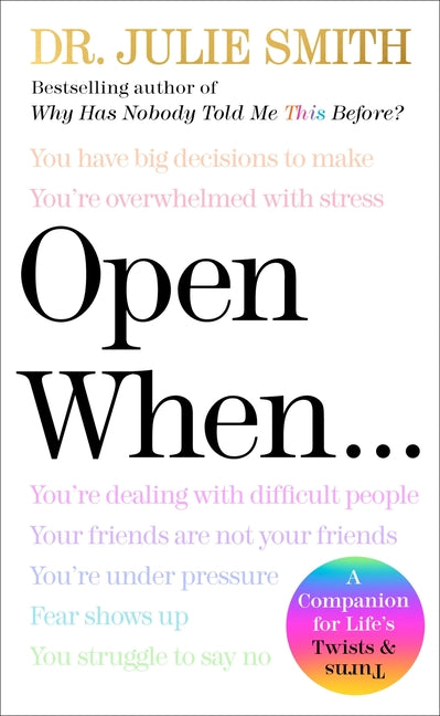 Open When: A Companion for Life's Twists & Turns - Ingram