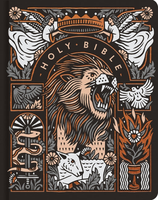 ESV Single Column Journaling Bible, Artist Series (Hardcover, Joshua Noom, the Lion and the Lamb) - Ingram