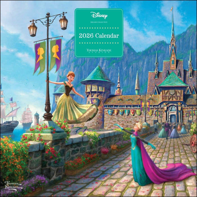 Disney Dreams Collection by Thomas Kinkade Studios 2026 Wall Calendar - Ingram