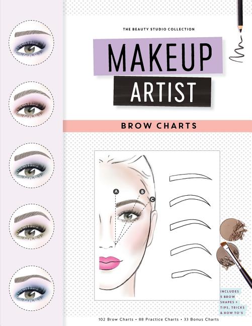 Makeup Artist Brow Charts - Ingram