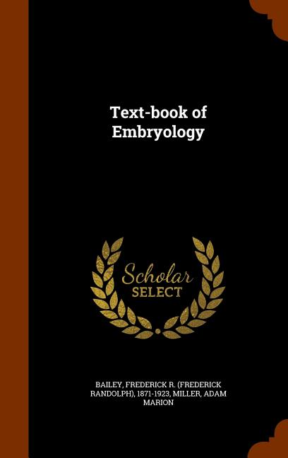 Text-book of Embryology - Ingram