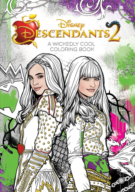 Descendants 2: A Wickedly Cool Coloring Book - Ingram