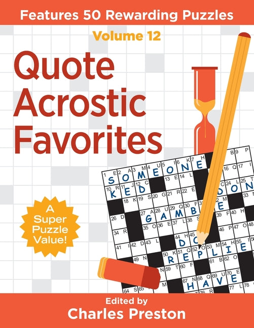 Quote Acrostic Favorites: Features 50 Rewarding Puzzles - Ingram