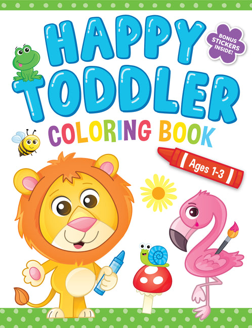 Happy Toddler Coloring Book - Ingram