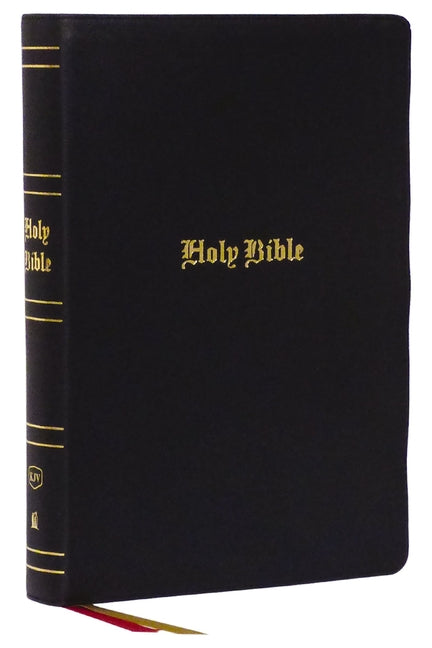KJV Holy Bible: Super Giant Print with 43,000 Cross References, Black Genuine Leather, Red Letter, Comfort Print: King James Version - Ingram