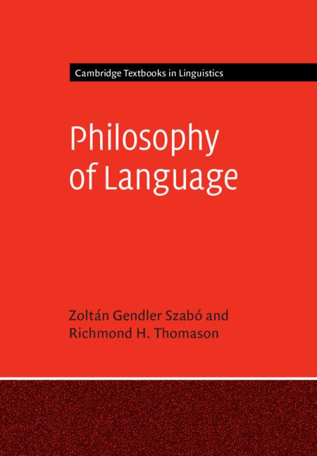 Philosophy of Language - Ingram