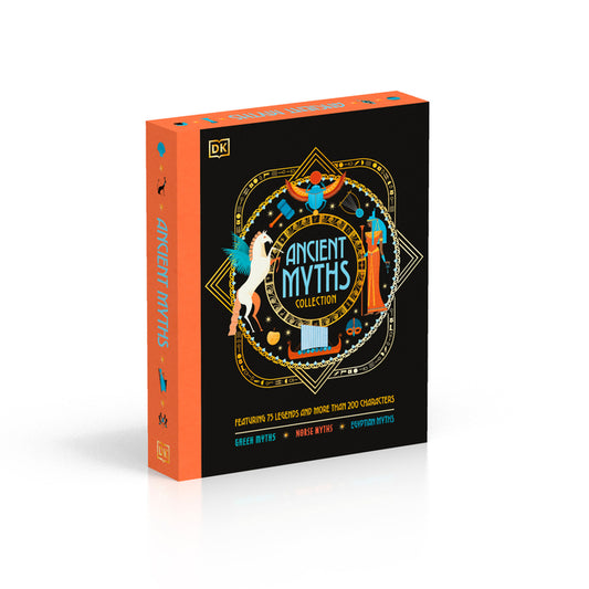 Ancient Myths Collection: Greek Myths, Norse Myths and Egyptian Myths: Featuring 75 Legends and More Than 200 Characters - Ingram