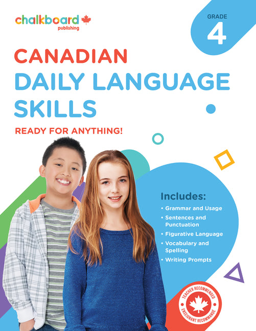 Canadian Daily Language Skills 4 (Review and Reinforce Essential Language Skills with Consistent Daily Practice! This Resource Featur) - Ingram